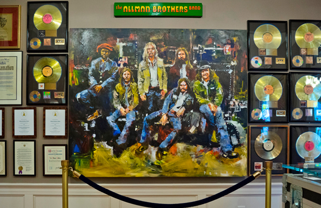 The Allman Brothers Band Museum at The Big House, All photos courtesy Visit Macon