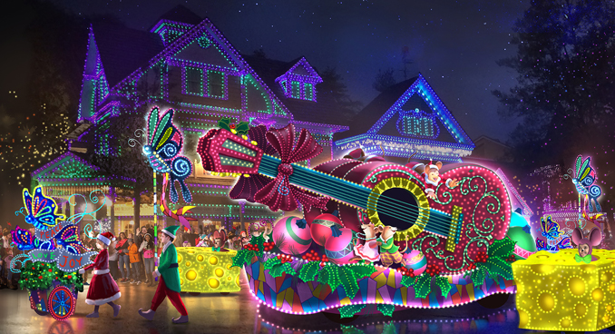 New $2.5 Million Parade Added to Dollywood&#039;s Smoky Mountain Christmas - Going On Faith | Church