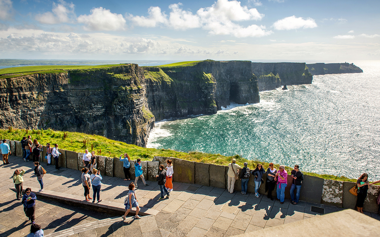 The Cliffs of Moher, all photos courtesy Tourism Ireland